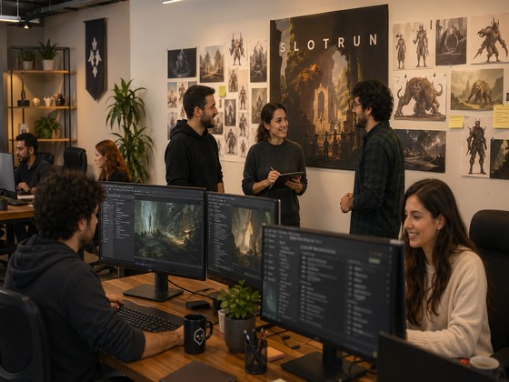 Slotrun Giriş Kapısı platform ekibi çalışma görseli