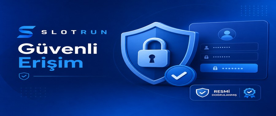 Slotrun güvenli giriş - hesap güvenliği ve resmi adres doğrulama makale görseli