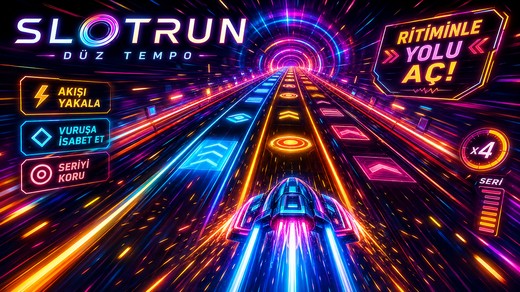 Slotrun Düz Tempo Aksiyon refleks odaklı oyun