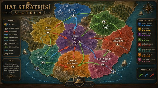 Slotrun Hat Stratejisi kaynak yönetimi strateji oyunu